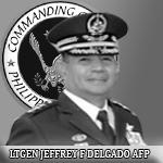 LTGEN JEFFREY F DELGADO O-8591 AFP