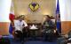 ASEC CARAIG OF THE OFFICE OF CIVIL DEFENSE RENDERS COURTESY CALL TO CGPAF