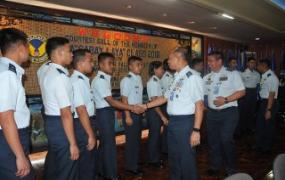 14 Newly Commissioned 2nd Lieutenants Pays Courtesy Call To CG, PAF