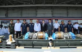ACCEPTANCE, TURN-OVER AND BLESSING OF UH-1 SPARE PARTS AND MAINTENANCE EQUIPMENT HELD