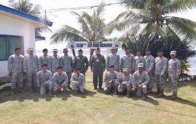 PAF CHIEF VISITS TROOPS IN TAWI-TAWI; COMMENDS THEIR EFFORTS