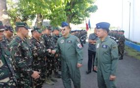 IN PHOTOS: CG,PAF VISITS TACTICAL OPERATIONS GROUP 5