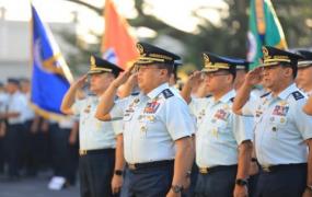 PAF LAUDS ACHIEVEMENTS OF PAF PERSONNEL DURING FLAG RITES