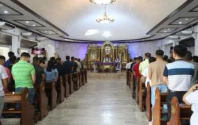 AIR FORCE UNITES IN FAITH; PAF PERSONNEL ATTEND FIRST FRIDAY MASS